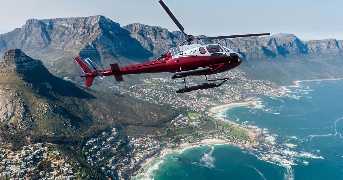 Amazing Helicopter Tour: A Soaring Adventure Above the Cape's Iconic Coastline tour in Cape Town